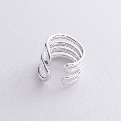 Серебряное кольцо "Silvia" 112798 №3