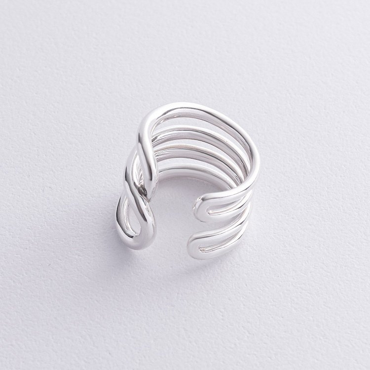 Серебряное кольцо "Silvia" 112798 от ювелирного магазина Оникс - 3