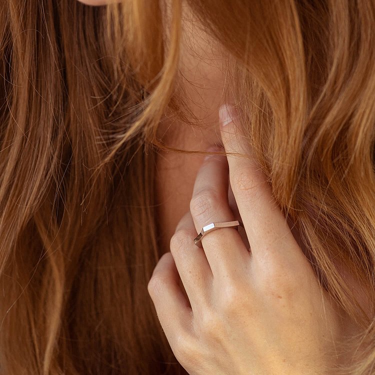 Кольцо "Астрид" в серебре 7029 от ювелирного магазина Оникс - 4