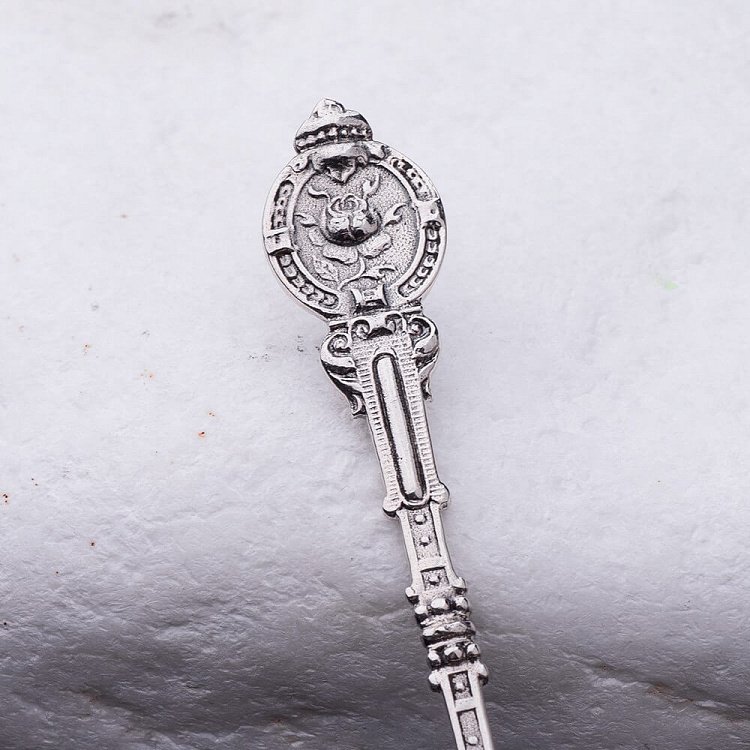 Чайная ложка "Розочка" 24002 от ювелирного магазина Оникс - 3