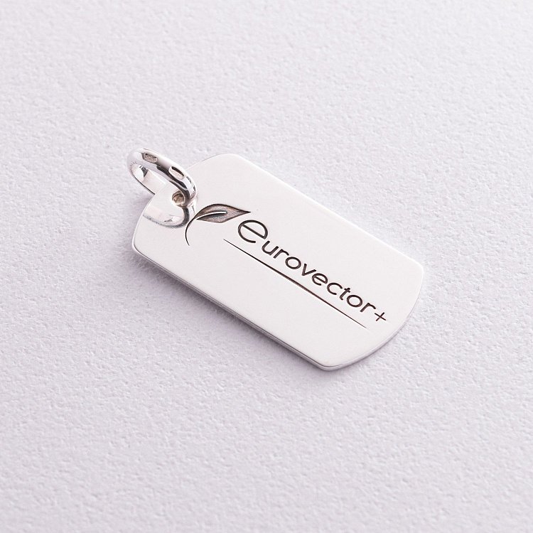 Срібний жетон (маленький) 133349 від ювелірного магазину Онікс - 2