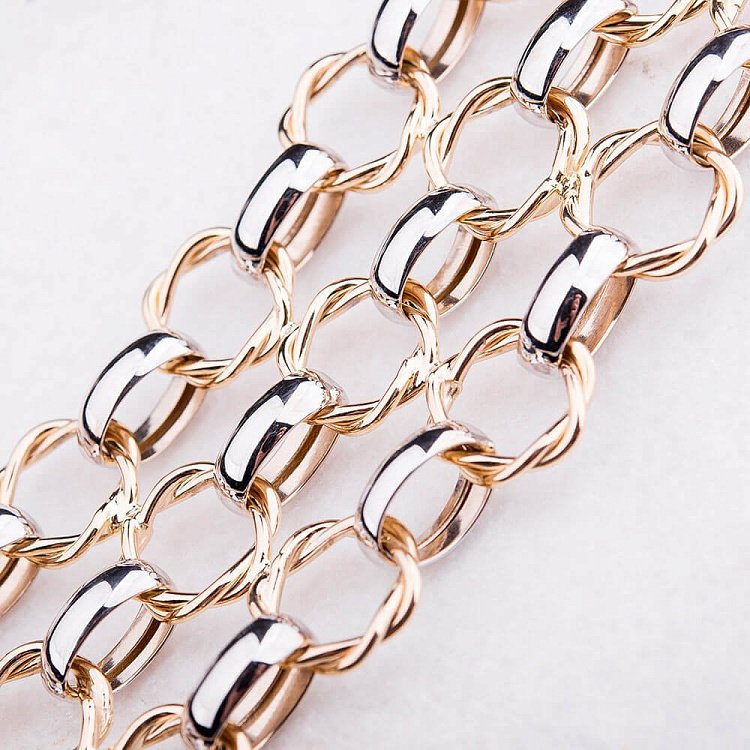 Золотой браслет б02130 от ювелирного магазина Оникс - 2