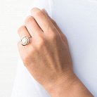 Кольцо (культивированный пресноводный жемчуг) 111024 от ювелирного магазина Оникс - 5