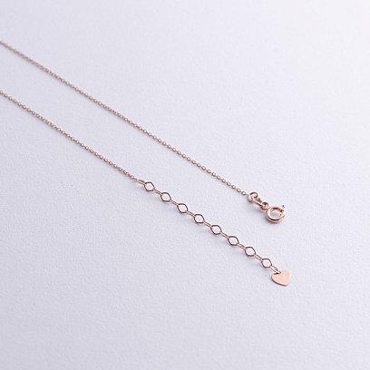 Колье "Древо жизни" с фианитами (красное золото) кол02490 №4