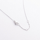 Колье в белом золоте (бриллианты) колб0192ca от ювелирного магазина Оникс - 2