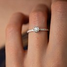 Помолвочное золотое кольцо с бриллиантами 218321121 от ювелирного магазина Оникс - 4