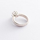 Серебряное кольцо с фианитом 111143 от ювелирного магазина Оникс - 2