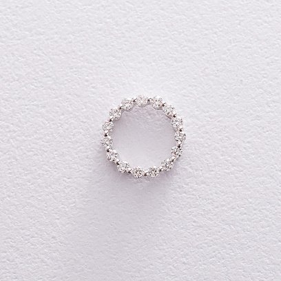 Золотая подвеска с бриллиантами пб0182ri №5