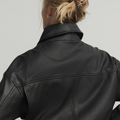 Серьги "Риск" в серебре 122783 №4