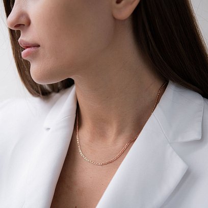 Золотая цепочка плетение Барли (3 мм) ц00055-3 №2