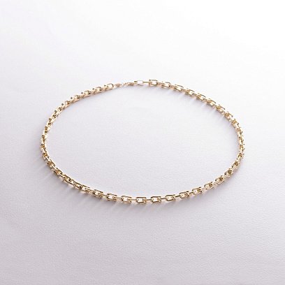 Колье "Фантазия" в желтом золоте кол02444 №2