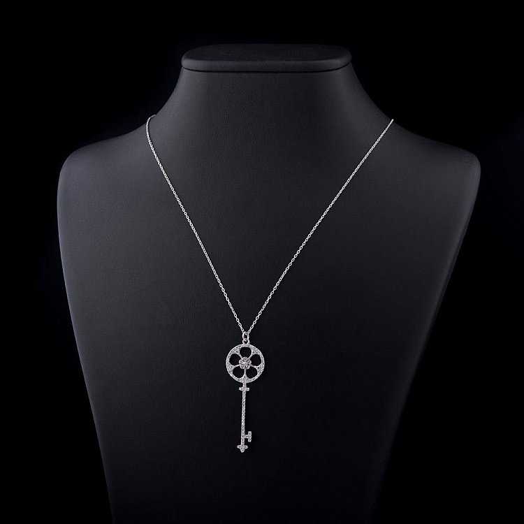 Кольє "Срібний ключ" 18468 від ювелірного магазину Онікс - 1