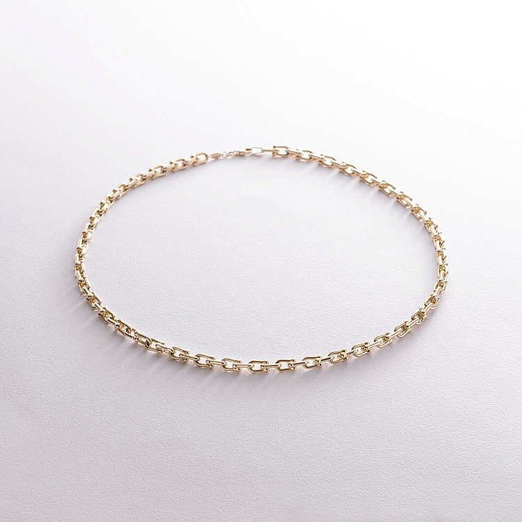 Колье "Фантазия" в желтом золоте кол02444 от ювелирного магазина Оникс - 2