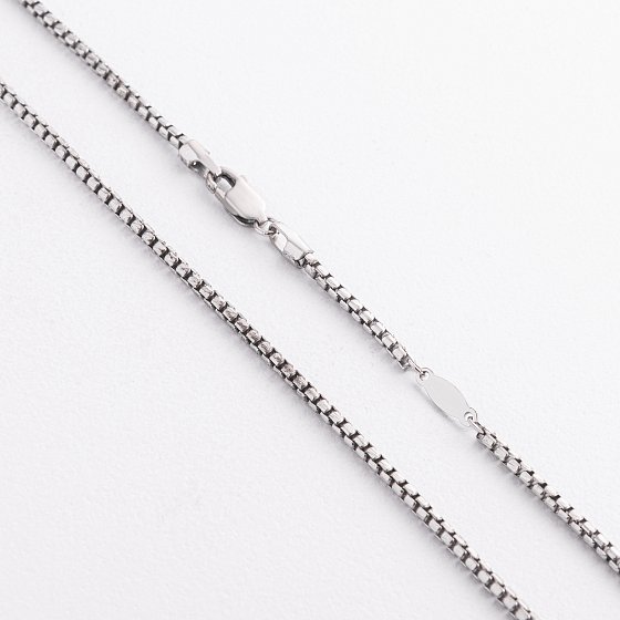 Серебряное мужское колье с крестиком Zancan EXC-554 №4
