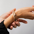 Жорсткий браслет "Змія" у червоному золоті б05728 от ювелирного магазина Оникс - 1