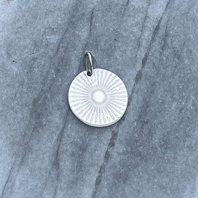 Серебряный кулон "Мое солнце" 133090мсол №2