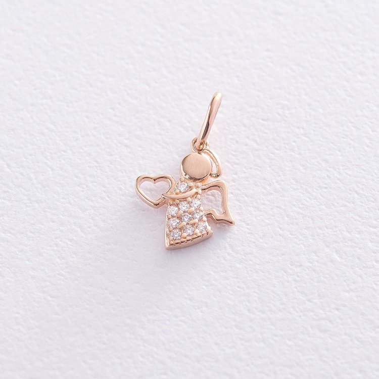 Золотий кулон "Янголятко" п03421 від ювелірного магазину Онікс