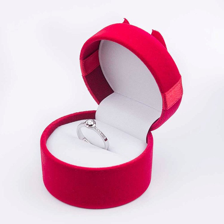 Золотое кольцо с бриллиантами к0019sh - 3 Золотое кольцо с бриллиантами к0019sh от ювелирного магазина Оникс - 3