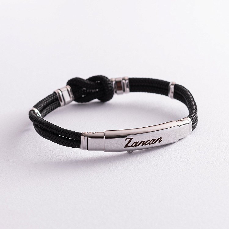 Шелковый браслет "Морской узел" ZANCAN EXB475MR-NE от ювелирного магазина Оникс - 3