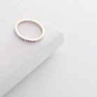 Срібний перстень "Дата" littledate от ювелирного магазина Оникс - 1