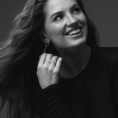 Широка срібна каблучка "Енід" 112693 №30