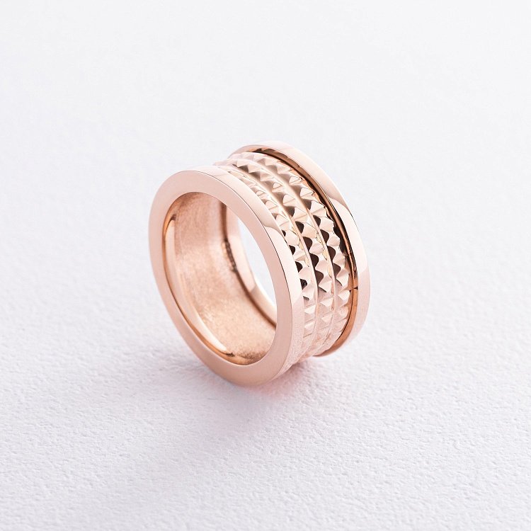 Кольцо "Gina" в красном золоте к07569 от ювелирного магазина Оникс