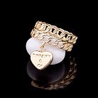 Эксклюзивное золотое кольцо к04260 от ювелирного магазина Оникс - 4