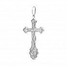 Срібний православний хрест 13402 от ювелирного магазина Оникс - 1