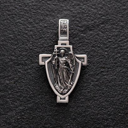 Срібна ладанка "Ангел Хранитель" 132967 №3