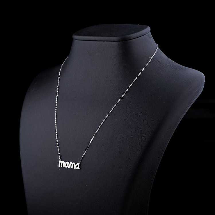 Срібне кольє Мама 18555 від ювелірного магазину Онікс - 1