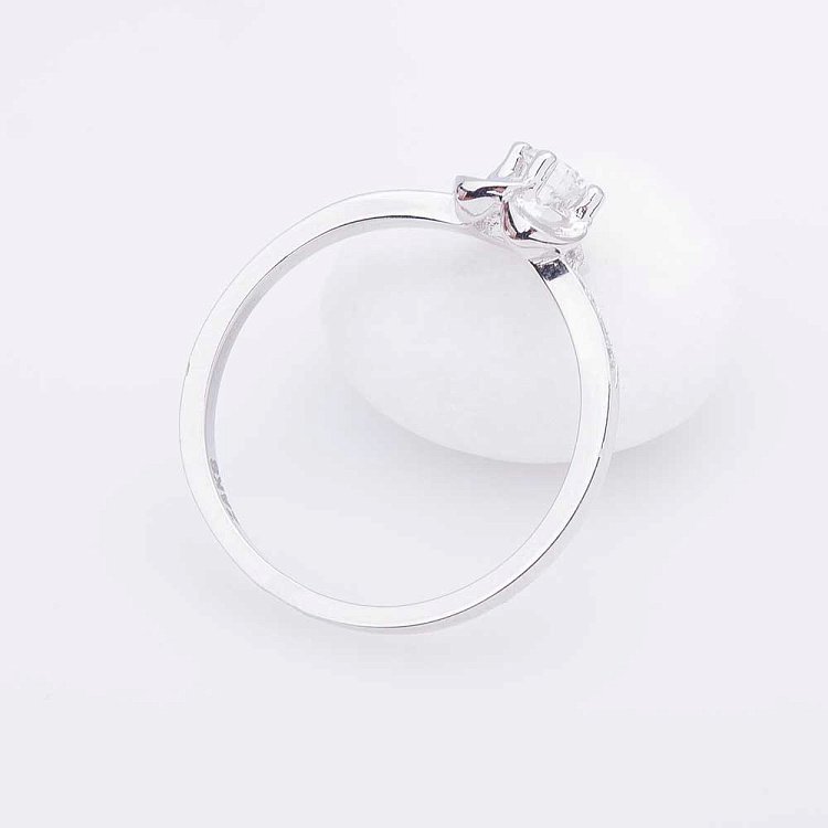 Помолвочное кольцо с бриллиантами к0015sh от ювелирного магазина Оникс - 2