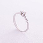 Помолвочное золотое кольцо с бриллиантом 22461521 от ювелирного магазина Оникс