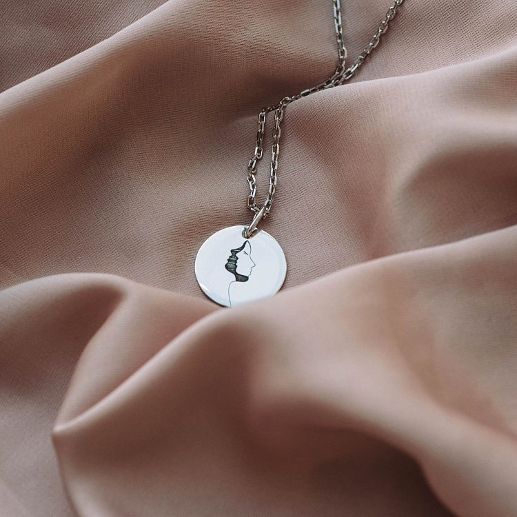 Срібний кулон "Наша дуальність" 132724кул від ювелірного магазину Онікс - 4