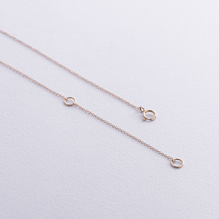 Золоте кольє (малахіт, діаманти) колб0116sm від ювелірного магазину Онікс - 4