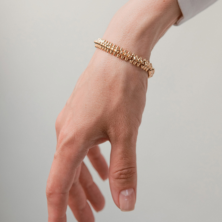 Браслет "Тереза" у жовтому золоті б05472 від ювелірного магазину Онікс - 4