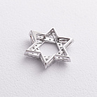 Золотий кулон "Зірка Давида" (діамант) пб0409ri от ювелирного магазина Оникс - 2