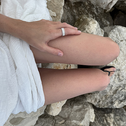 Срібна каблучка "Katrin" 7253 №23