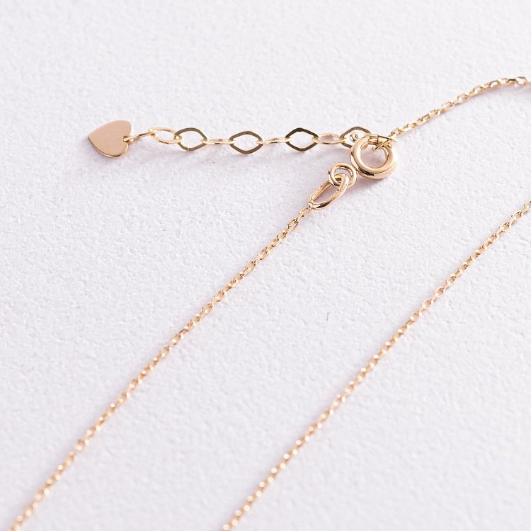 Кольє "Кулька" у жовтому золоті (4 мм) кол02123 від ювелірного магазину Онікс - 3