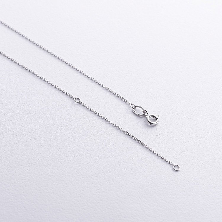 Колье с бриллиантами (белое золото) 739491121 от ювелирного магазина Оникс - 4