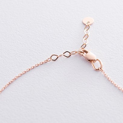 Кольє "Монетки" в червоному золоті кол01459 №5