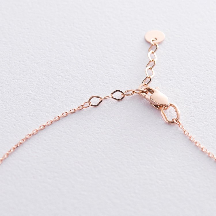 Кольє "Монетки" в червоному золоті кол01459 від ювелірного магазину Онікс - 4