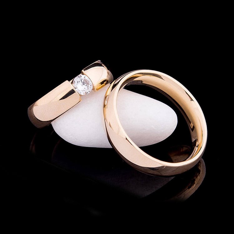 Обручальное кольцо обр000131 от ювелирного магазина Оникс - 4