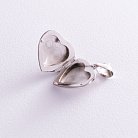 Срібний кулон "Сердечко" для фотографії 132835 от ювелирного магазина Оникс - 1