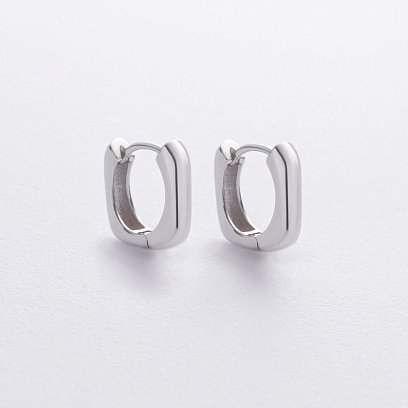 Срібні сережки "Paola" 123454