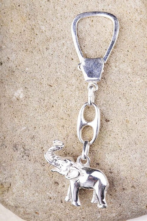 Брелок "Слоник" 10005 від ювелірного магазину Онікс - 2