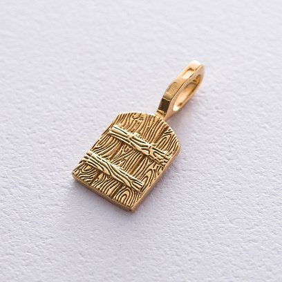 Серебряная ладанка "Святитель Николай Чудотворец" 132965 №2