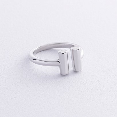 ﻿Срібна каблучка "Lora" 7116 №3