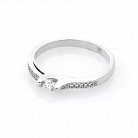 Золотое помолвочное кольцо (бриллианты) S00145R от ювелирного магазина Оникс - 1