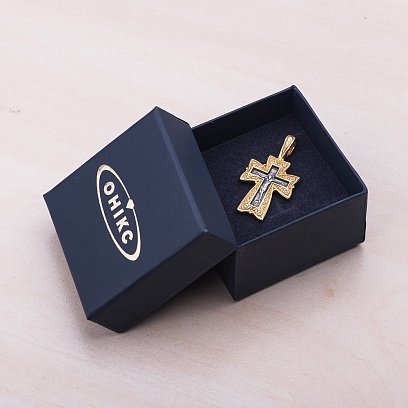Православний хрест (чорніння, позолота) 131458 №7
