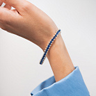 Золотой браслет с бриллиантами и сапфирами бб0061nl от ювелирного магазина Оникс - 7